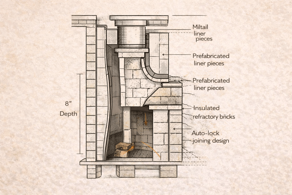 Bellfire Refractory Liner